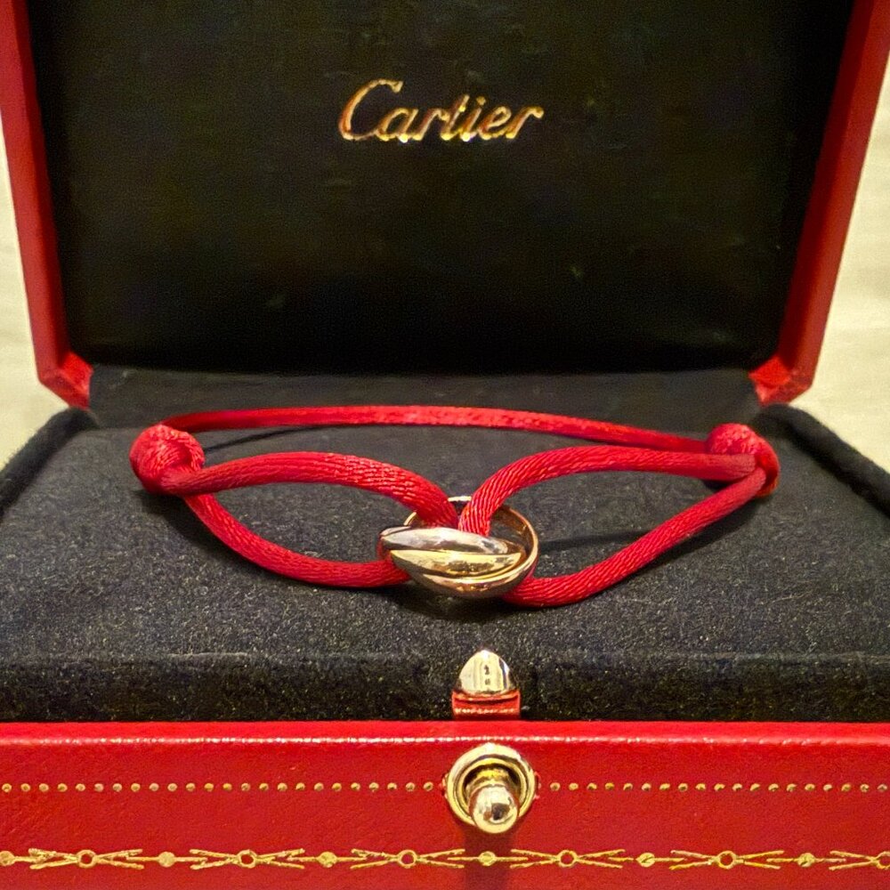 CARTIER Trinity Cord Unisex Bracelet